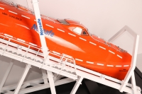 customized model of Free Fall Liftboat with davit